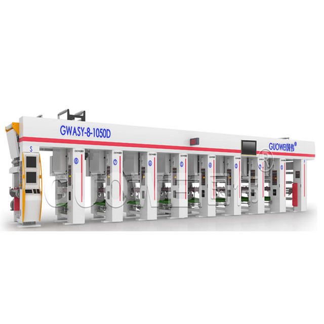 GWASY-D-Computer Medium speed Gravure Printing Machine (3 Motors)